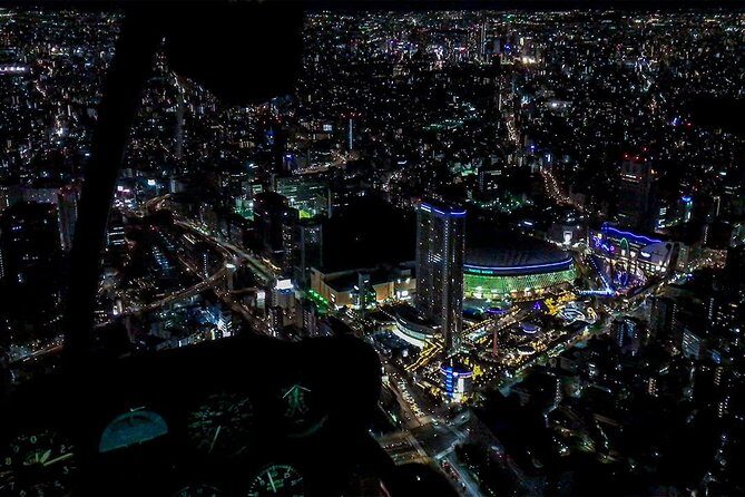 【50 mins】 City lights HelicopterTour: Tokyo and Yokohama plan - Yokohama Harbour: the finale that feels different from Tokyo