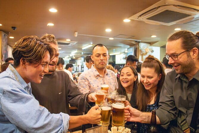 All-You-Can-Drink Bar Hopping Tour in Ueno - Key points before you go