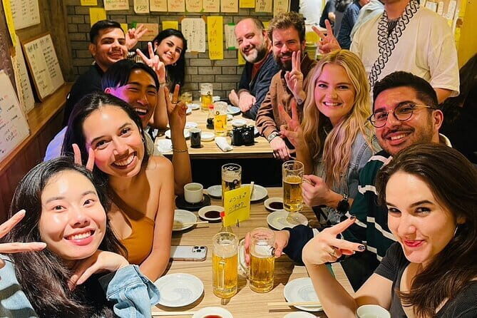 All-You-Can-Drink Bar Hopping Tour in Ueno - The second Ueno stop: more food, more drinking time