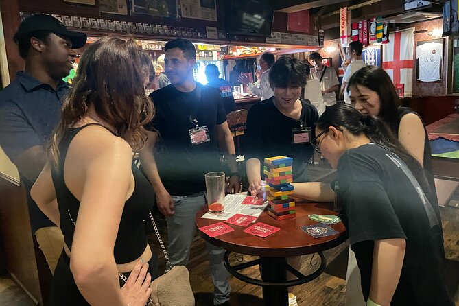 AllWeCanDrink "Can Come Alone" Shibuya Friending Party Experience - Games and standing-room chatting: the secret sauce