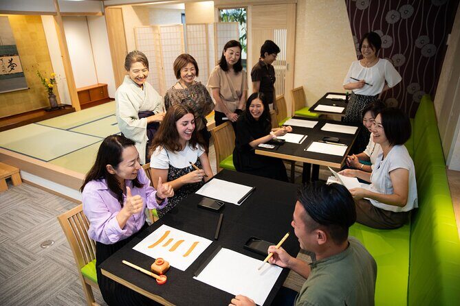 Asakusa Calligraphy Workshop Craft Your Own Art in Tokyo - The 1–1.5 hour lesson flow: what you’ll actually do