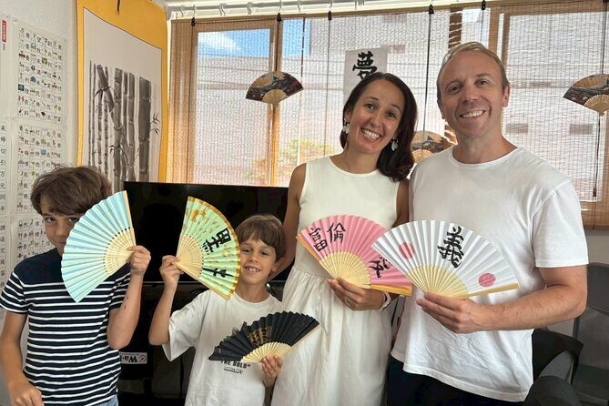 Asakusa:Japanese Calligraphy & Make your original folding fan! - Quick hits: what makes this class worth your time