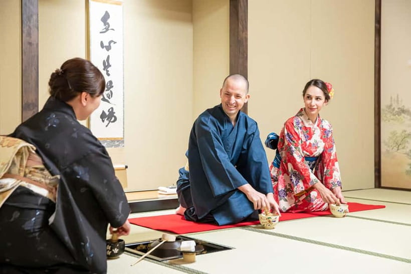 Asakusa: Kimono Tea Ceremony with Matcha and Sweet - Tatami calm and tea etiquette: Wa, Kei, Sei, Jaku in plain terms