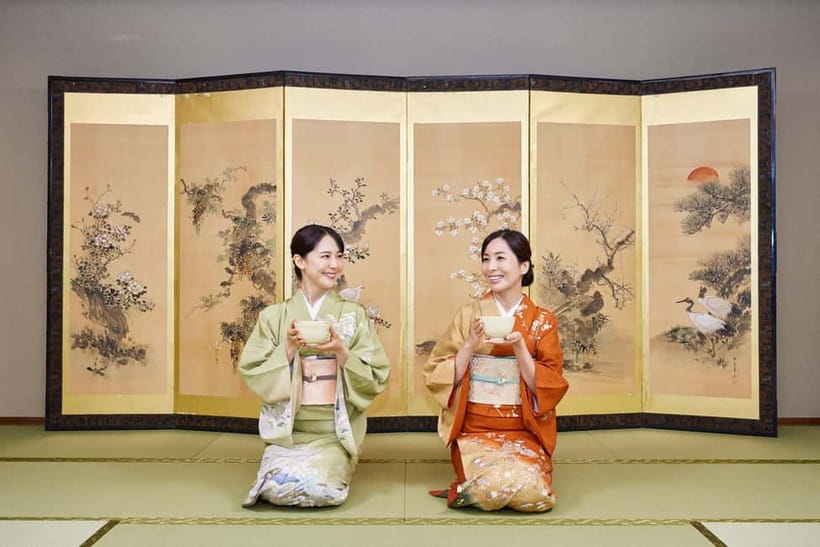 Asakusa: Kimono Tea Ceremony with Matcha and Sweet - Photography time and wearing your kimono afterward