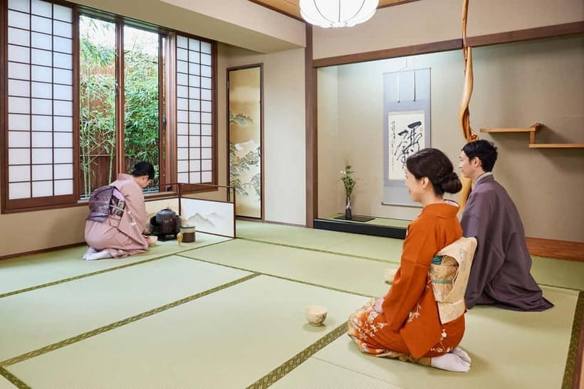 Asakusa: Kimono Tea Ceremony with Matcha and Sweet - Choosing your seasonal kimono and getting dressed correctly