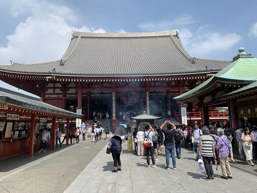 Asakusa: Kitchen knife store visits after history tour - Rain Plan and Weather Reality