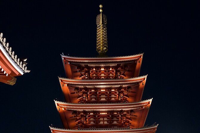 Asakusa Night Evening Walking Tour with English-Speaking Guide - Sensō-ji Temple: Seeing the Famous Place Without the Day-Trip Rush