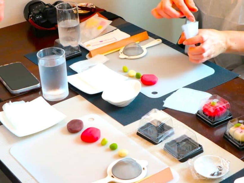 At an Antique Shop, Tea Ceremony and Japanese Sweets Forming - Nerikiri Wagashi: Colorful, Seasonal, and Way More Fun Than It Sounds