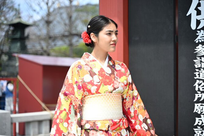 Beautiful Kimono photoshoot in Tokyo - Koto Kimono Rental Meet-Up: Fitting, Accessories, Optional Hair