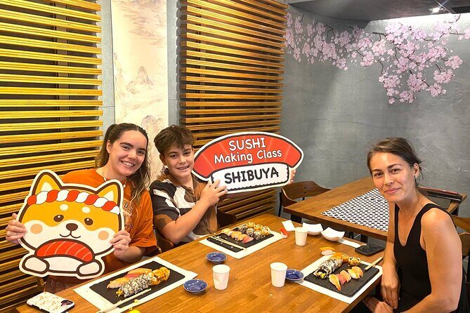 Best Sushi Making Class in Tokyo: Sushi Making Class Shibuya - Your 90 Minutes: From Handwashing to California Rolls to Nigiri