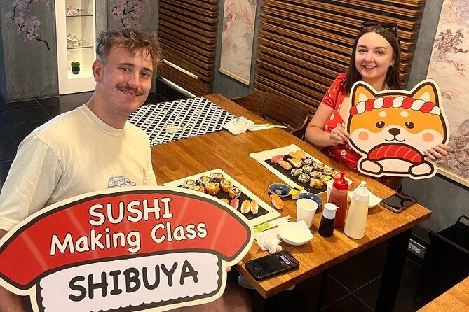 Best Sushi Making Class in Tokyo: Sushi Making Class Shibuya - Where It Starts in Shibuya: Meeting Point and Timing Tips