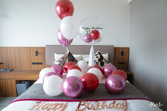 Birthday celebration surprise with balloon decoration! - Delivery and Setup at Your Restaurant, Hotel, or Home