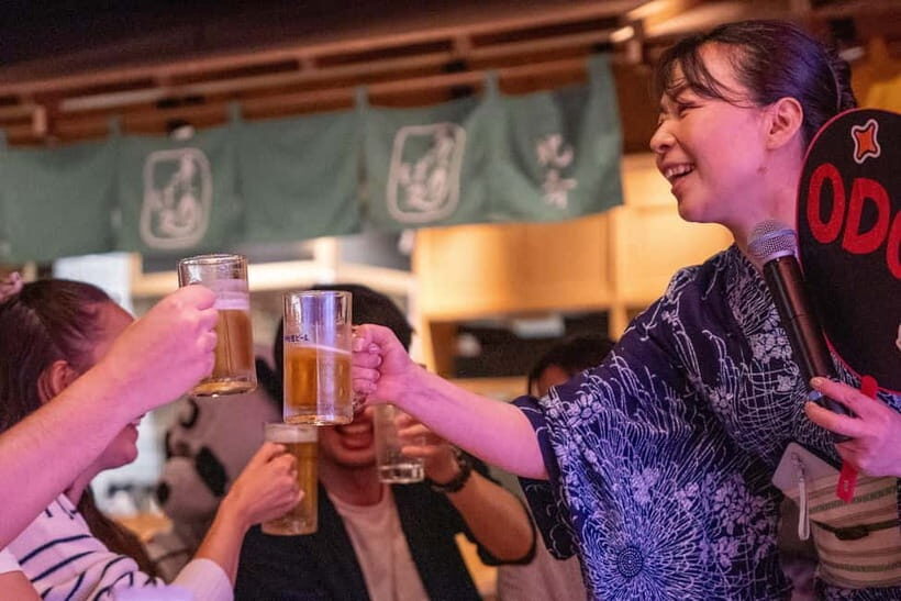 Bon Dance IZAKAYA in Shinjuku, Tokyo - The Edo-Inspired Dinner Course: What You Get at Your Table