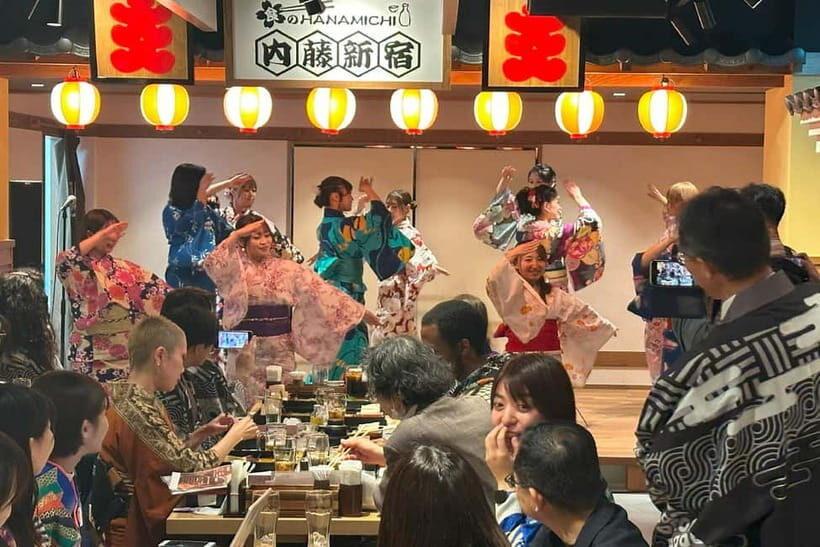 Bon Dance IZAKAYA in Shinjuku, Tokyo - Price and Logistics: Is This Around $70 Worth It?