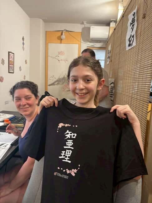 Calligraphy & print your calligraphy on a T-shirt. - The Materials and Tools You Don’t Need to Buy