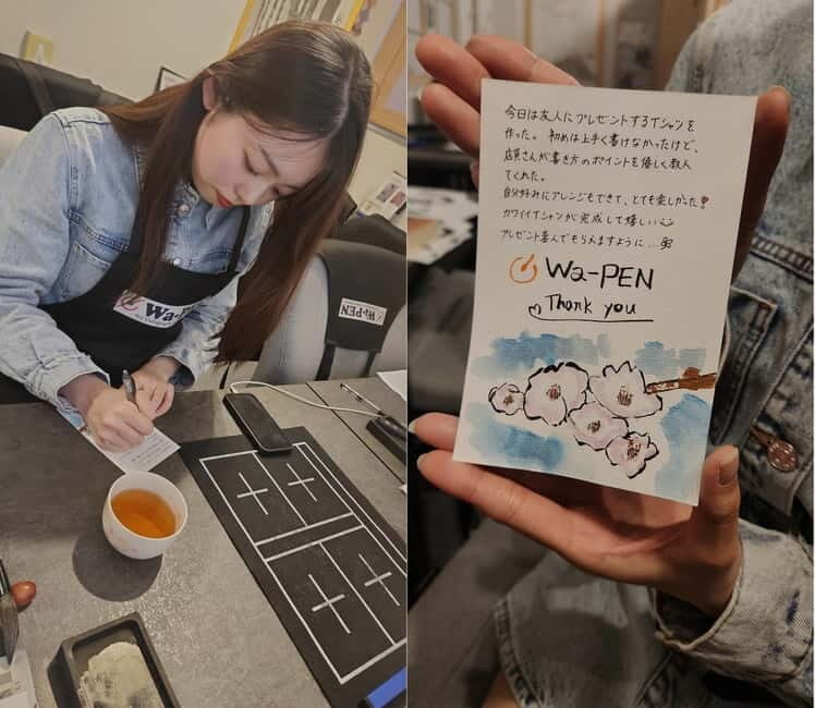 Calligraphy & print your calligraphy on a T-shirt. - Learning the Character Story First, Not Last