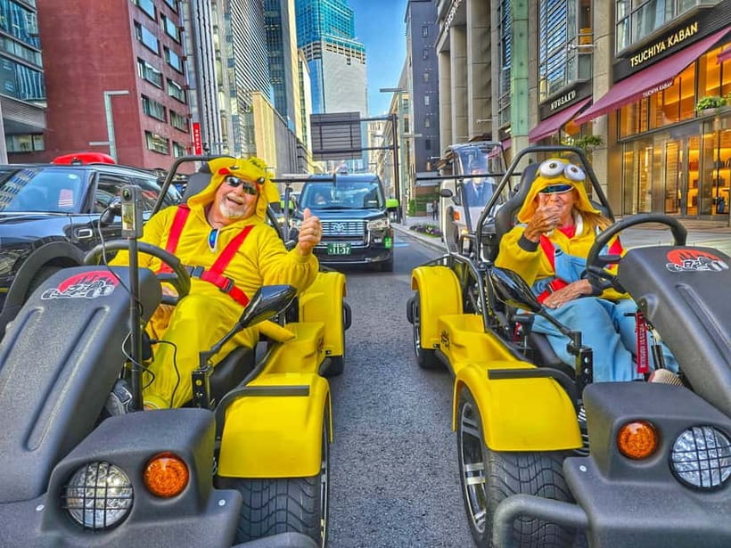 Cherry Blossom Go-Kart Tour with Insta360 Video & Photos - The route: from Skytree spring views to Ginza and backroads