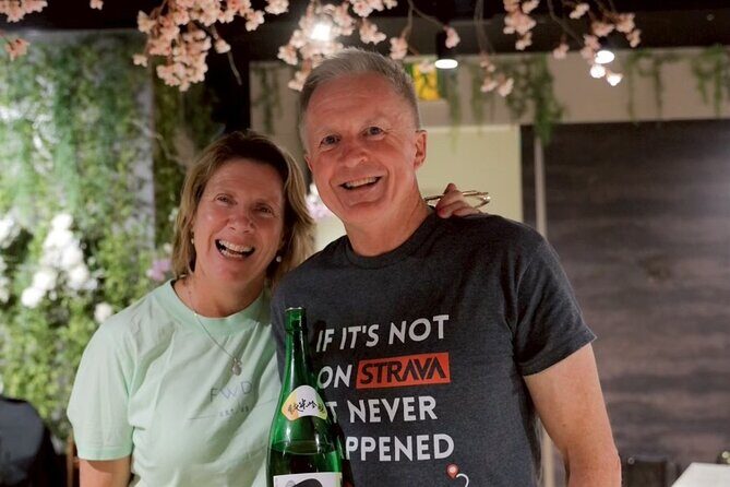 Cherry blossom & Japanese Sake Tasting in Shinjuku - Host and vibe: where Shuma’s touch really matters