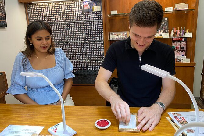 Create Your Own Japanese HANKO Name Seal in Tokyo - The people matter: Hina and Shosaku’s roles in making it easy