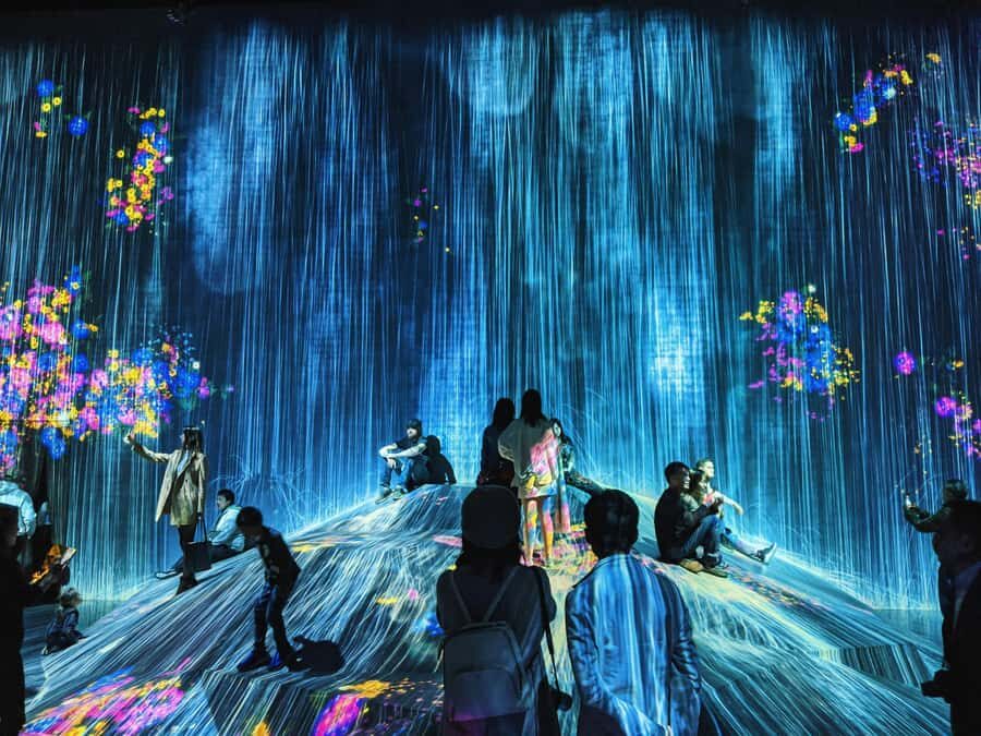 Crowd-Free Tokyo : teamLab, Roppongi Hills Views & NACT - National Art Center, Tokyo (NACT): contemporary work in a big, calm setting