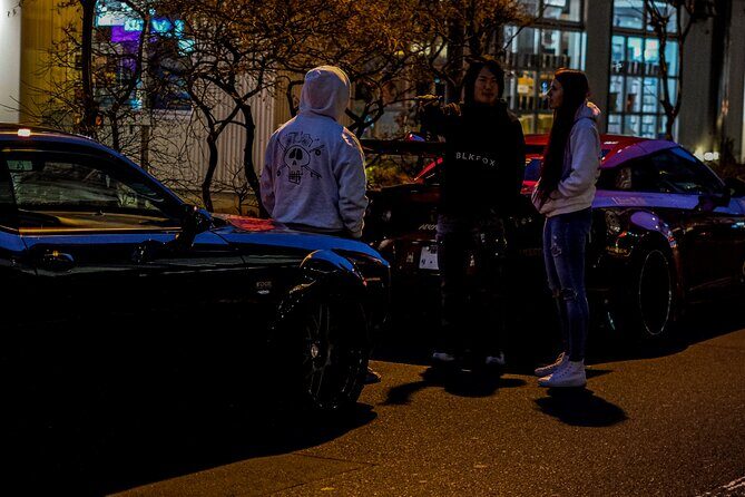 Daikoku Car meet: Tokyo Drift Car Club membership - Tokyo Tower outside photo stop, plus the Rainbow Bridge pass
