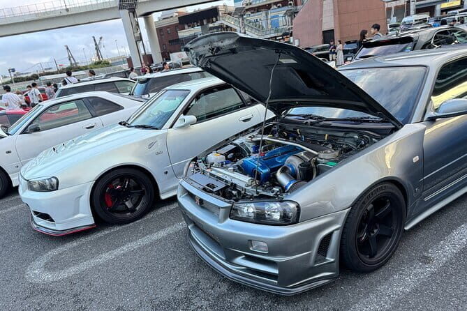 Daikoku Car meet & Tokyo Private JDM Night Tour in 700HP R34 GT-R - Other JDM cars: options if the R34 isn’t the only dream