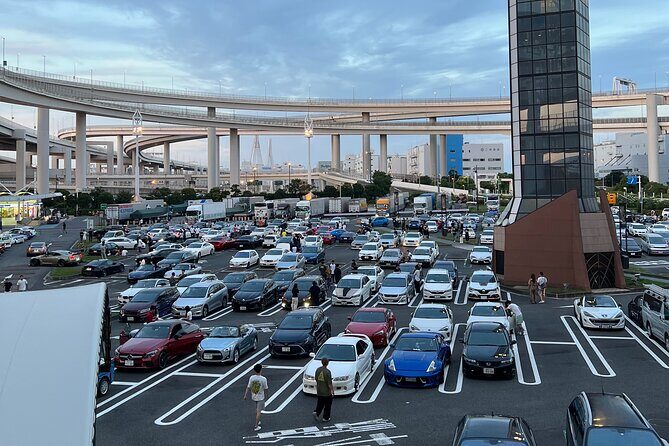 DAIKOKU excursion by car DRIFT automobile encounter - Stop: Daikoku Parking Area and the rally-view reality