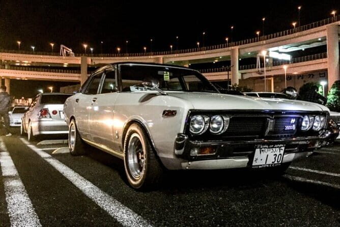 Daikoku JDM Car Meet Private Tour - Autobacs Shinonome: a car store stop that makes the rest of the night easier