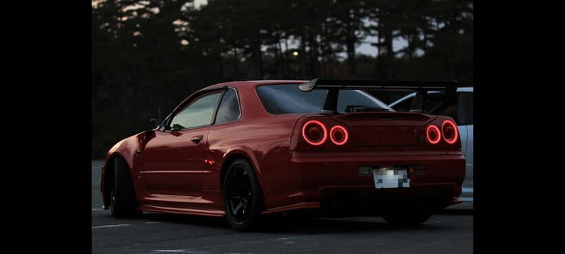 DaikokuPA:A private Daikoku tour in a customised R34! - A private R34 day that feels like JDM culture, not a museum