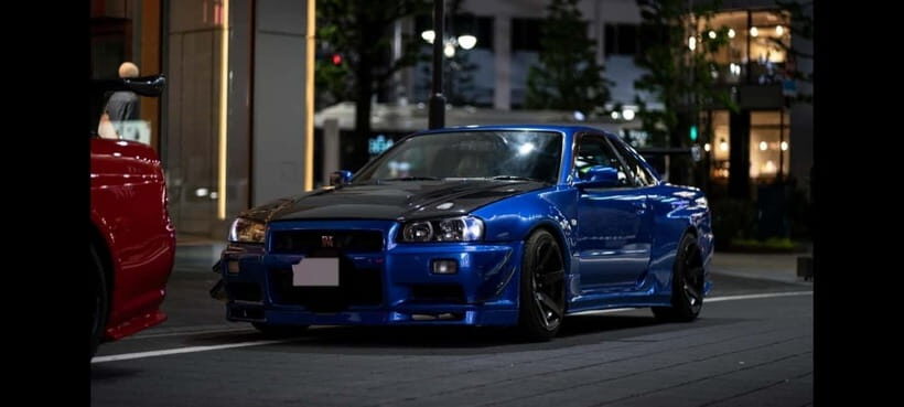 DaikokuPA:A private Daikoku tour in a customised R34! - Driving rules: you ride, the guide handles everything