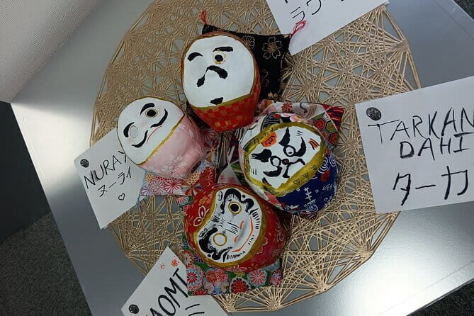 Daruma Workshop by Making your Own Japanese Souvenir in Shinjuku - KUROMAMEDO and Your Private Class Setup