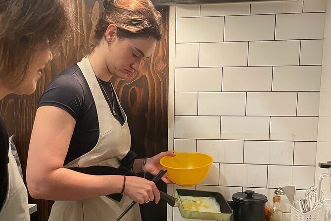 Ebisu Food Tasting Experience with Japanese Cooking Class - Cooking With Mari and Ayumi, Step by Step in English