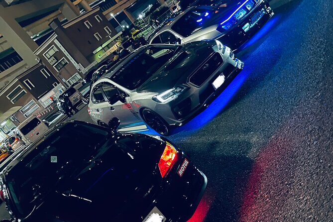 EVO, WRX, Skyline – JDM Night Run to Daikoku Car Meet - Daikoku Parking Area car meet: the one-hour block that makes the tour