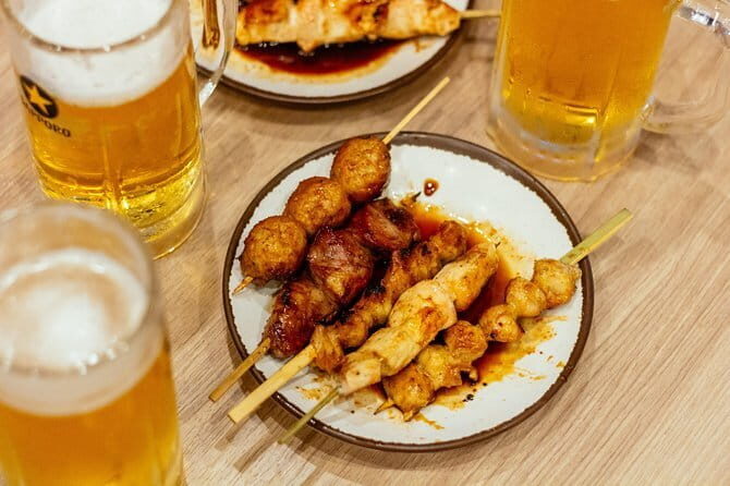 EXCLUSIVE Tokyo Secret: Kichijoji Small-Group Food & Bar Hopping - What the Included Food Sampling Looks Like (And What It Doesn’t)