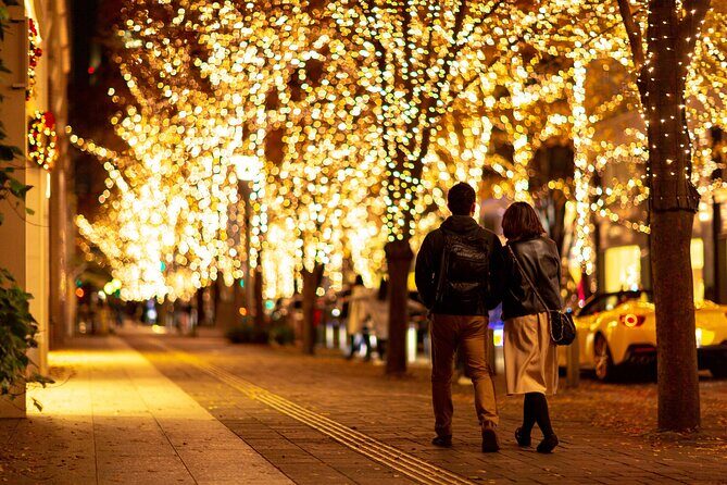 Experience the Magic of Christmas in Tokyo - Tokyo Tower, Ginza, and Marunouchi: classic icons plus champagne-gold LEDs
