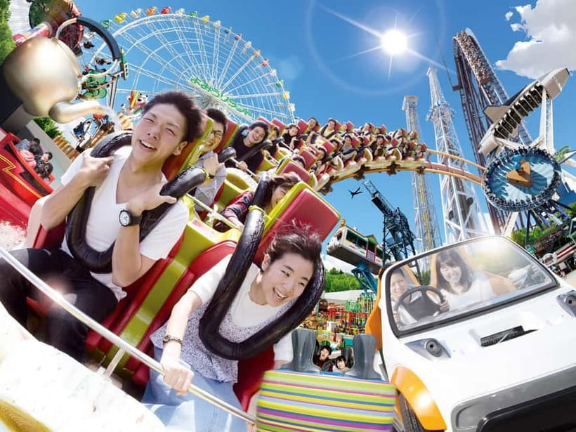 (For overseas) Tokyo: Amusement Park YOMIURILAND Ticket - Entering Yomiuriland: scanning your QR and getting oriented fast