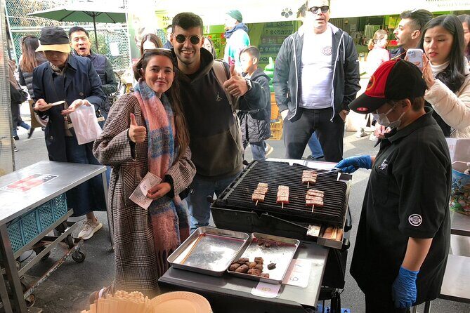 From Ocean to Chopsticks Tsukiji Market Food Tour By Local Expert - Jogai Market time: tools, groceries, and the fast path to good bites