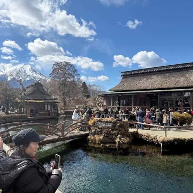 From Tokyo Private Mount Fuji & Hakone Day Trip With Pick Up - Lake Kawaguchiko and Oishi Park: where the reflections live