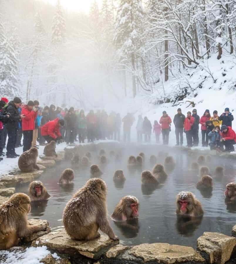 From Tokyo: Snow Monkeys and Zenkoji Temple Day Trip - Key highlights you’ll feel fast