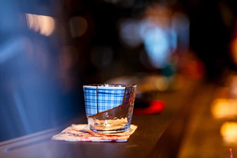 Ginza, Tokyo: Sake Experience with traditional vessels - Why Ginza and Tokyo Bay makes sake taste different