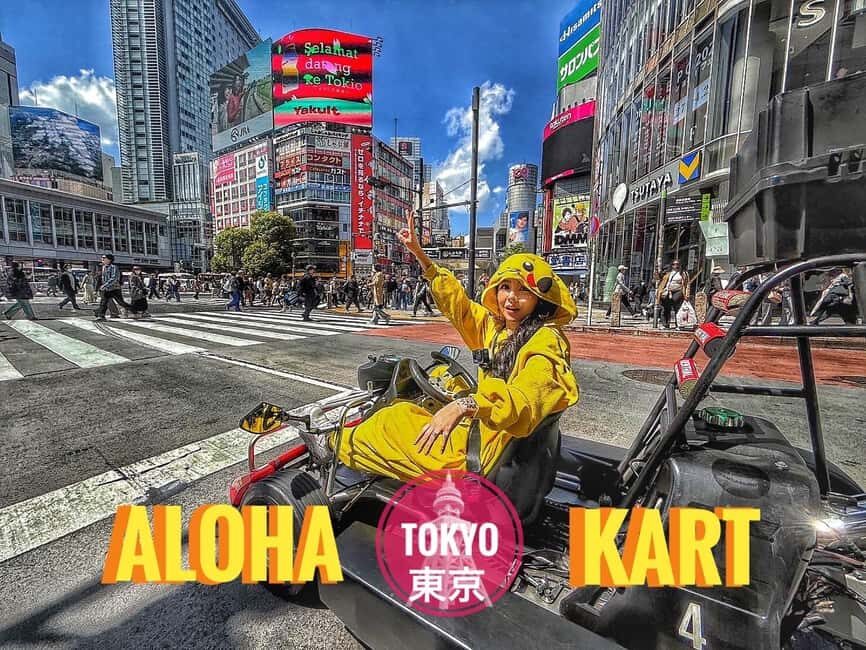 Go-kart tour Tokyo tower to Shibuya ( IDP&Passport Required ) - Key things to know before you drive
