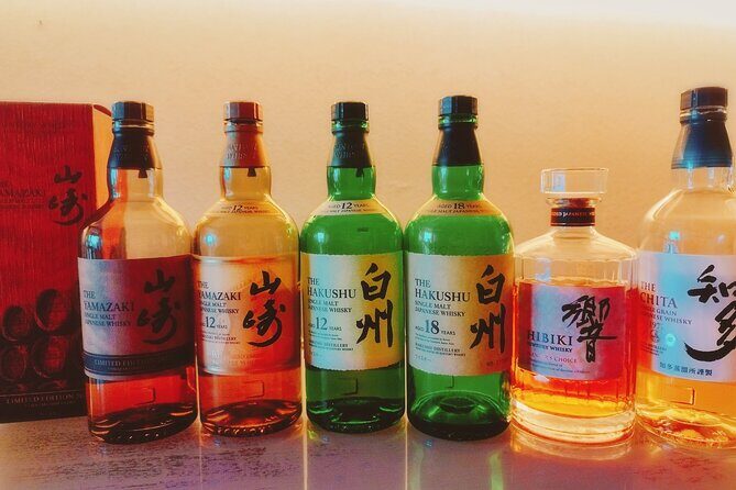 GoldenGai Daytime JapanWhisky BeginnersSession w/FemaleBartender - The whisky flight: popular favorites plus rare, hard-to-find bottles