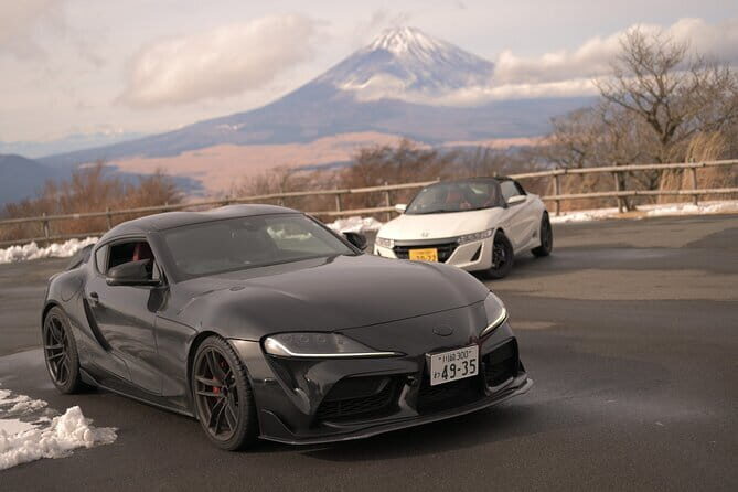 Guided Self Drive Up to 4 JDM Car Tour to Hakone and Daikoku PA - The Fleet You May Drive: GT-Rs, RX-7, Supra, GR Yaris, Evo, and More