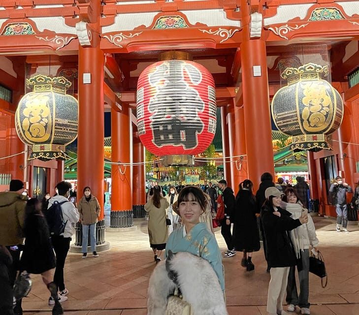 Guided Tour of Walking and Photography in Asakusa in kimono - Meeting at Asakusa Station without stress