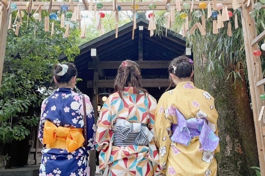 Guided Tour of Walking and Photography in Asakusa in kimono - Kimono fitting: the real start of the experience