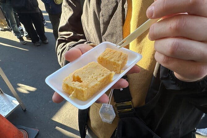 Guided Tsukiji’s Local Food Tour - What you might eat: seafood, tamagoyaki, and green tea ice cream