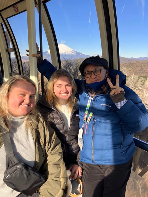 Hakone: Day Tour to View Mt Fuji & Wooden Culture Experience - Getting Back With the Switch-Back Mountain Train