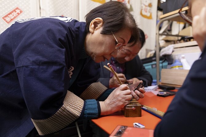 Hand-carved stamps made with craftsmen in Asakusa, Tokyo - Carving Your Hanko in Asakusa’s crafts workshop