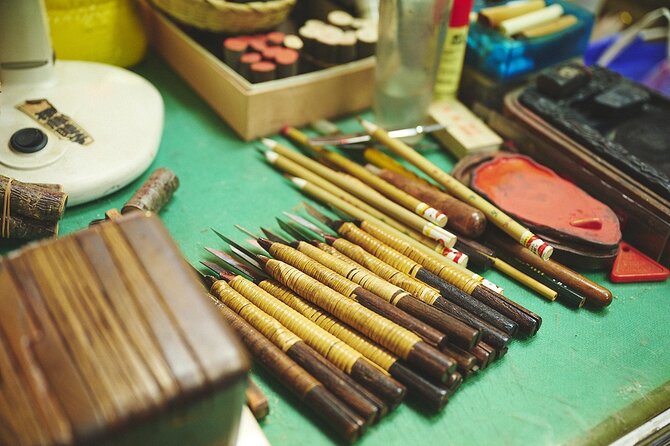Hand-carved stamps made with craftsmen in Asakusa, Tokyo - The cultural part: technique plus the story behind the craft