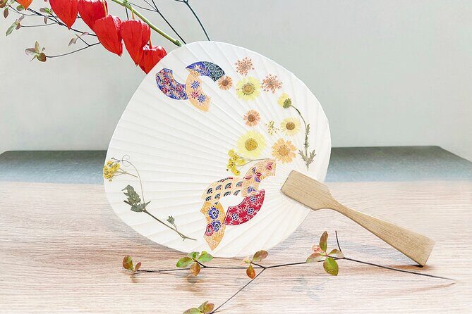 Hands-On Japanese Craft in Tokyo with Mochi Wagashi & Matcha - Making your uchiwa fan: the core craft